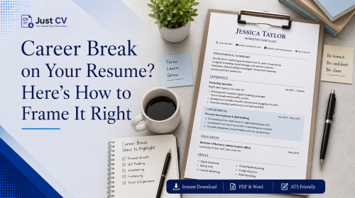 Career Break on Your Resume? Here’s How to Frame It Right