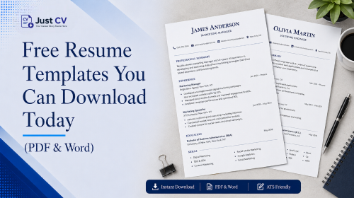 Free Resume Templates You Can Download Today (PDF & Word)