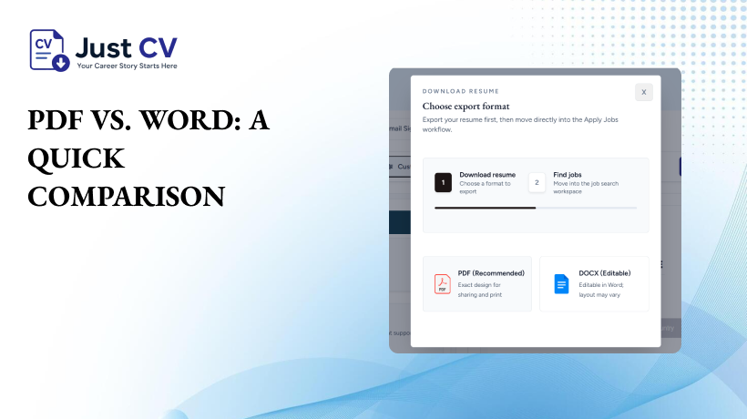 pdf vs. word comparison