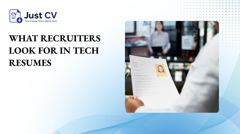 What Recruiters Look For in Tech Resumes