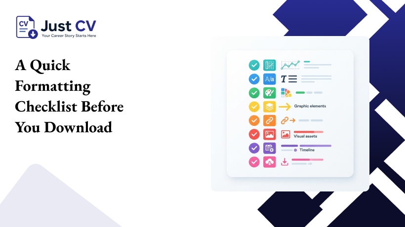 a quick formatting checklist before you download