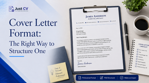 cover letter format the right way to structure one