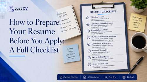 How to Prepare Your Resume Before You Apply: A Full Checklist