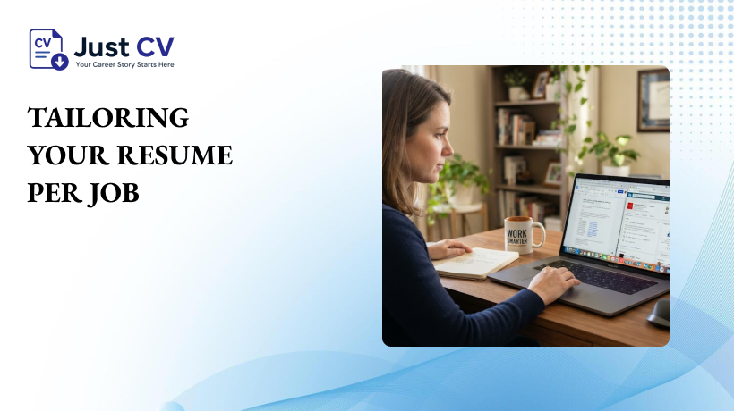 tailoring your resume per job