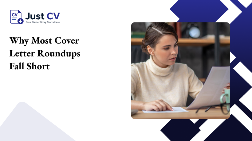 why most cover letter roundups fall short